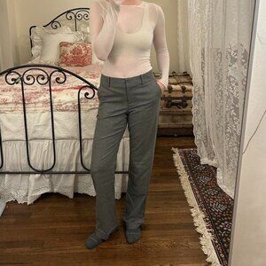 Ann Taylor wool mid rise trousers